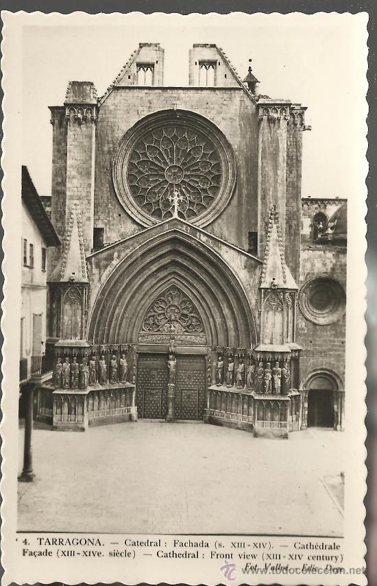 Postales: TARRAGONA CATEDRAL SIN ESCRIBIR - Foto 1