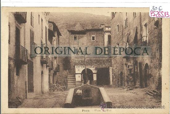 Postkarten: (PS-26513)POSTAL DE PONS-PLAZA DEL BLAT