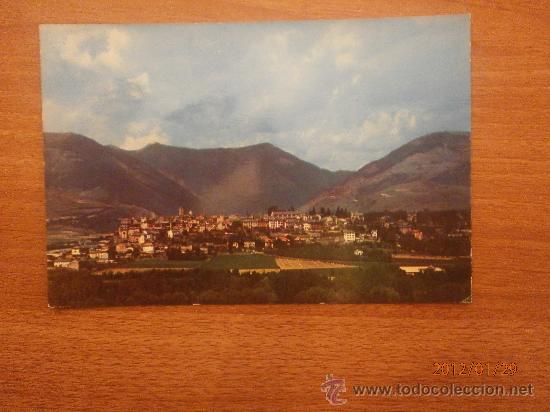 Postales: POSTAL PIRINEOS ORIENTALES CERDA&Ntilde;A PUIGCERDA VISTA GENERAL CON EL PUIGMORENS DETRAS SIN CIRCULAR