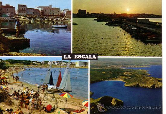 Postales: N&ordm; 11169 LA ESCALA GERONA - Foto 1