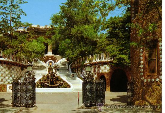 Postales: N&ordm; 11155 BARCELONA PARQUE G&Uuml;ELL - Foto 1