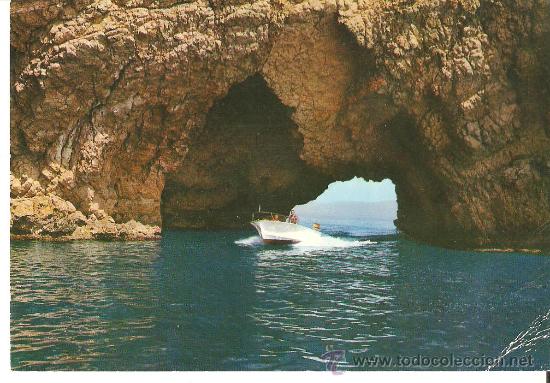 Postales: POSTAL COSTA BRAVA, LA FORADADA, CIRCULADA CON SELLO