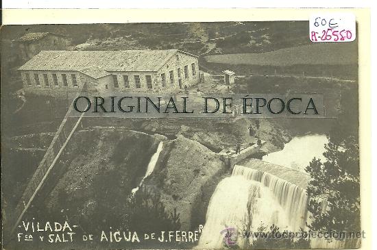 Postcards: (PS-26550)POSTAL FOTOGRAFICA DE VILADA-FABRICA DE SALT DE AIGUA DE J.FERRE
