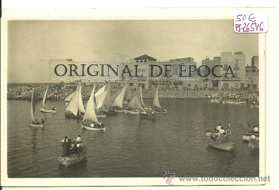 Postkarten: (PS-26546)POSTAL FOTOGRAFICA DE LA ESCALA-REGATAS A VELA