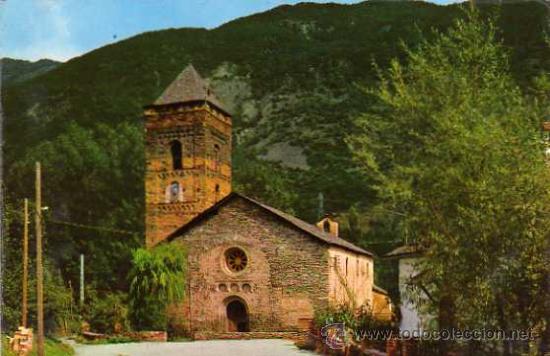 Postales: PIRINEOS CENTRALES RIBERA DE CARDOS IGLESIA ROM&Aacute;NICA N&ordm; L 3852 NUEVA SIN CIRCULAR