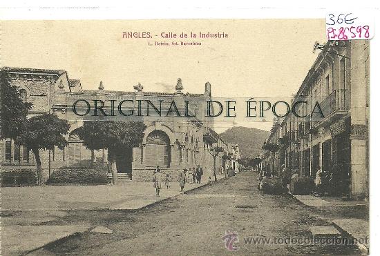Postkarten: (PS-26598)POSTAL DE ANGLES-CALLE DE LA INDUSTRIA