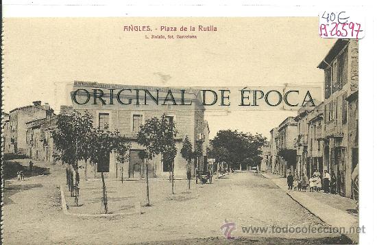 Postkarten: (PS-26597)POSTAL DE ANGLES-PLAZA DE LA RUTLLA