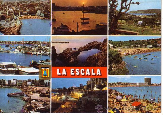 Postales: N&ordm; 10921 LA ESCALA GERONA - Foto 1