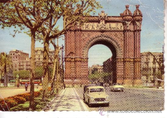 Postales: BARCELONA - ARCO DEL TRIUNFO - Foto 1