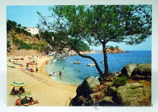 Postais: Postal Playa de Aro Playa Sant Jordi Fot Fabregat a&ntilde;os 60 circulada