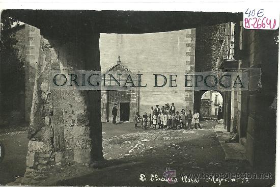 Postcards: (PS-26641)POSTAL FOTOGRAFICA DE LA LLACUNA-PLAZA MAYOR