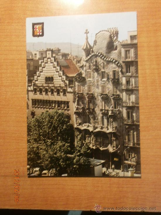 Postales: POSTAL BARCELONA CASA BATLLO SIN CIRCULAR - Foto 1