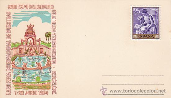 Postales: Barcelona, Parque de Montjuich - Foto 1