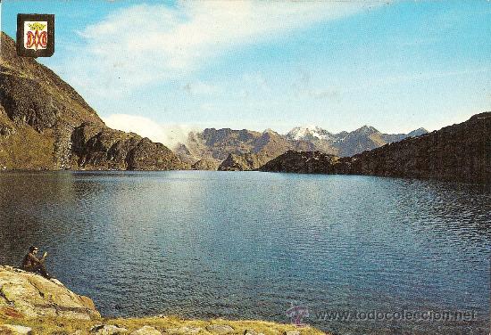 Postales: VALL DE CARDOS - TABESC&Aacute;N - LLAC CERTESCANS ALT. 2230 m. - CIRCULADA