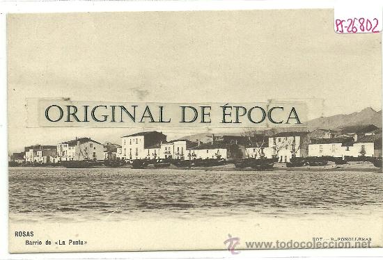 Postkarten: (PS-26802)POSTAL DE ROSAS-BARRIO DE LA PUNTA