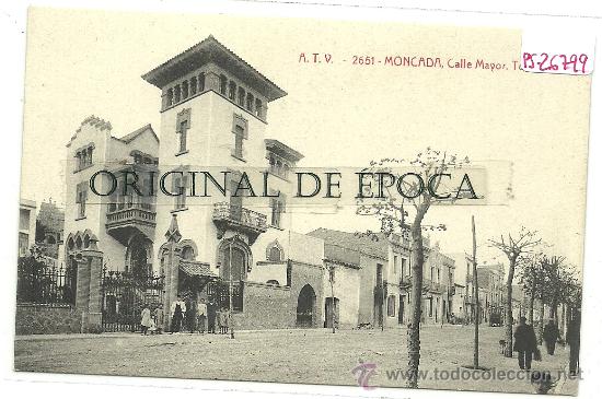 Postkarten: (PS-26799)POSTAL DE MONCADA-CALLE MAYOR