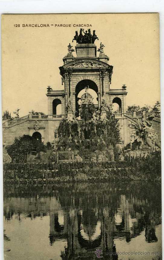 Postales: POSTAL BARCELONA PARQUE CASCADA - Foto 1