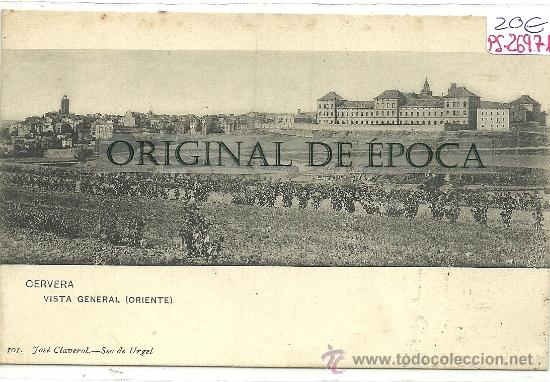 Postkarten: (PS-26971)POSTAL DE CERVERA-VISTA GENERAL(ORIENTE)