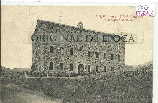 Postkarten: (PS-26963)POSTAL DE TIANA-CONVENTO DE MONJAS FRANCISCANAS