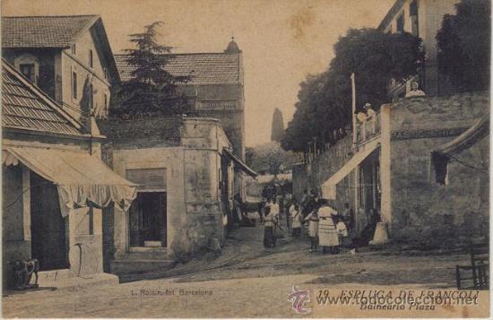 Postkarten: Espluga de Francoli - 19 Balneario Plaza