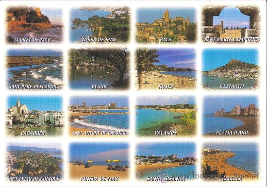 Postcards: COSTRA BRAVA N&ordm; 705 POSTALES MACI&Agrave; & C - S/C 17X12