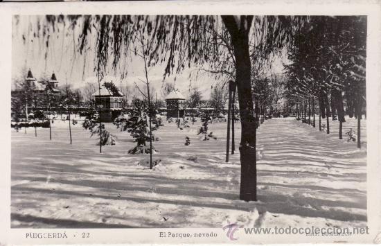 Postales: BARCELONA. EL PARQUE NEVADO. PUIGCERD&Aacute; - Foto 1