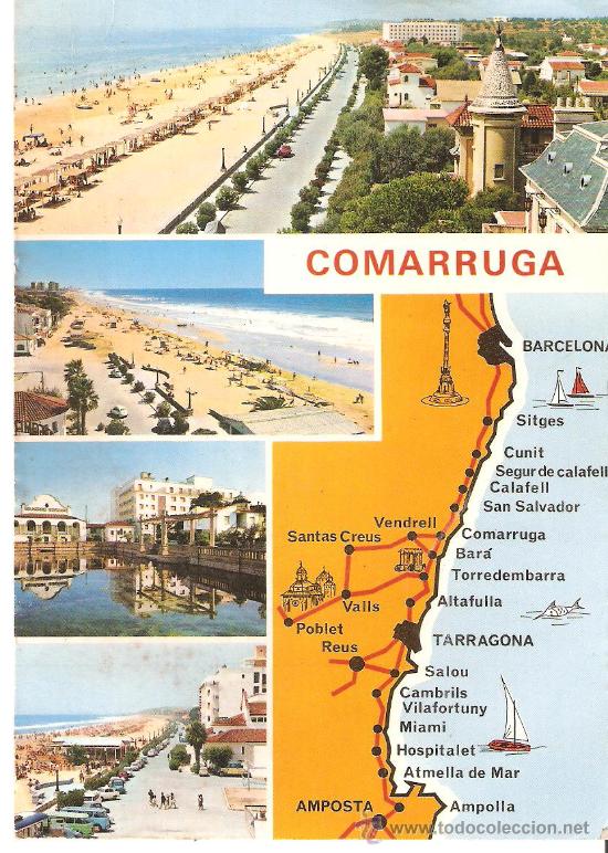 Postales: POSTAL, CAMARRUGA, VENDRELL , CIRCULADA CON SELLO