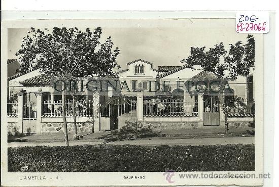 Postkarten: (PS-27066)POSTAL FOTOGRAFICA DE L&acute;AMETLLA-GRUP BA&Ntilde;O