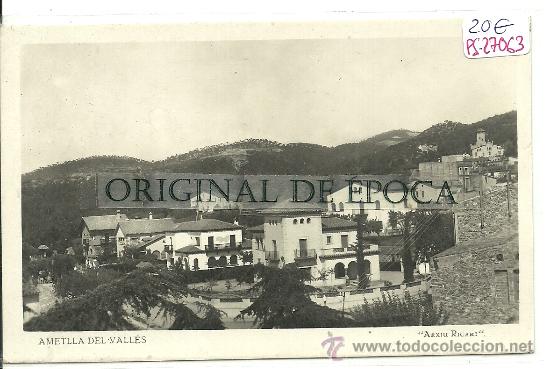 Postkarten: (PS-27063)POSTAL FOTOGRAFICA DE L&acute;AMETLLA DEL VALLES-VISTA PARCIAL