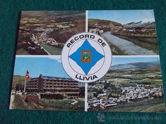 Postkarten: GIRONA-G1-LLIVIA-CIRCULADA-VISTA AEREA-HOTEL LLIVIA-N&ordm;1