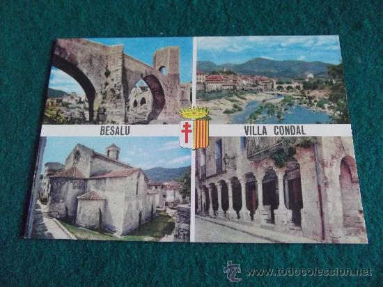 Postkarten: GIRONA-G1-NO ESCRITA-BESALU-DLB.20.552-VIII-EDICIONES BESALU