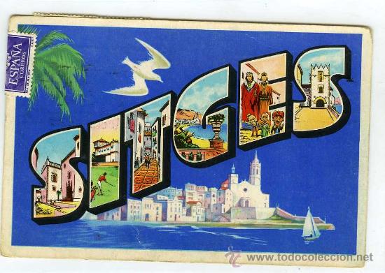Postales: POSTAL SITGES BARCELONA - Foto 1
