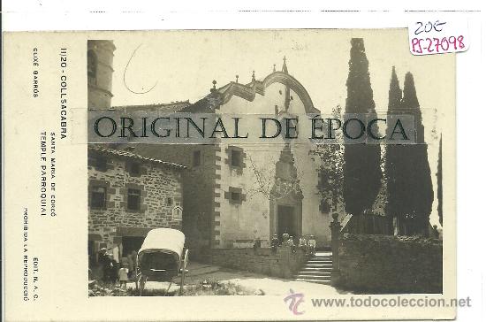 Postkarten: (PS-27098)POSTAL FOTOGRAFICA DE SANTA MARIA DE CORCO-COLLSACABRA.TEMPLE