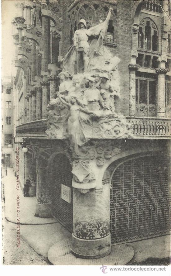 Postales: BARCELONA ORFEON SIN ESCRIBIR - Foto 1