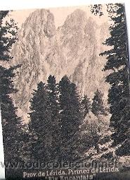 Postkarten: POSTAL ORIGINAL DECADA DE LOS 30. ESPA&Ntilde;A. LERIDA, PIRINEO. N&ordm; 1069. VER TAMA&Ntilde;O Y EXPLICACION.
