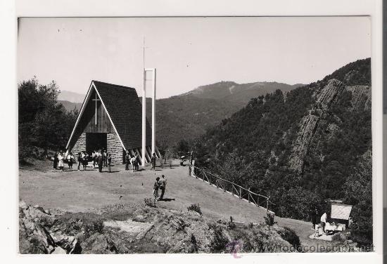 Postales: CASTELLAR DE N`HUC.-HOSTAL LES FONTS.-FOTO DESEURAS