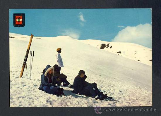 Postales: Postal de LLESSUI: Pista d' esqui dels Altars (Escudo de Oro num.3398)