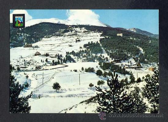 Postales: Postal de LA MOLINA: Vall de la Molina des de la carretera. Esqui (Escudo de Oro 1349)