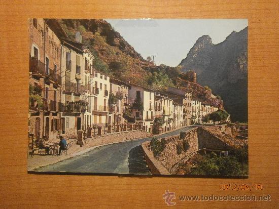 Postales: POSTAL PIRINEOS DE LERIDA EL PALLARS GERRI DE LA SAL CENTRO URBANO CIRCULADA