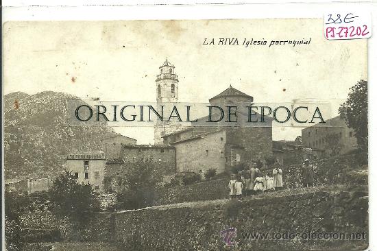 Postcards: (PS-27202)POSTAL FOTOGRAFICA DE LA RIVA/IGLESIA PARROQUIAL