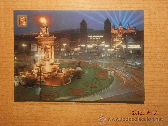 Postales: POSTAL BARCELONA PLA&Ccedil;A D &acute;ESPANYA SIN CIRCULAR - Foto 1