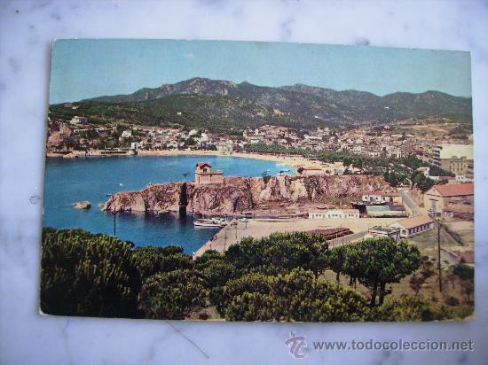 Postales: SAN FELIU DE GUIXOLS,PERSPECTIVA DE LA POBLACION.KOLOR-ZERKOWITZ SERIE 6 N&ordm; 4.CIRCULADA.