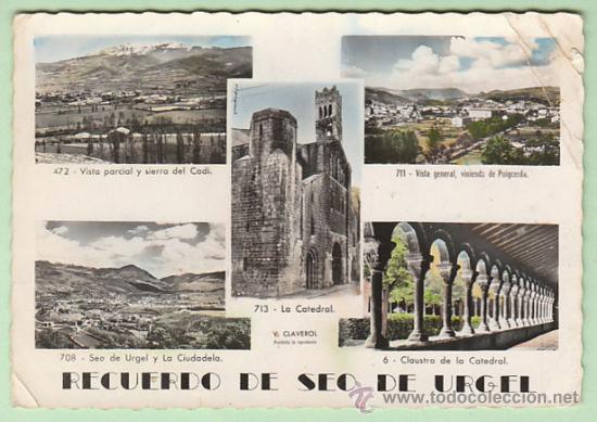 Postales: Seo de Uregll, editor Claverol - Foto 1