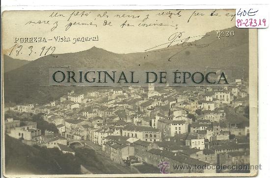 Postkarten: (PS-27319)POSTAL FOTOGRAFICA DE PORRERA-VISTA GENERAL