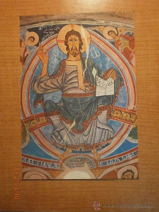 Postales: POSTAL PIRINEOS CENTRALES PANTOCRATOR MURAL DE LA IGLESIA DE SANT CLEMENTE DE TAULL  SIN CIRCULAR