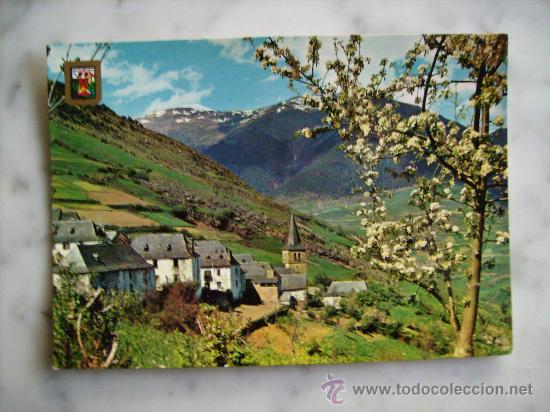Postales: PIRINEO CATALAN,LERIDA.VALLE DE ARAN CASAU VISTA PARCIAL.SOBERANAS 917