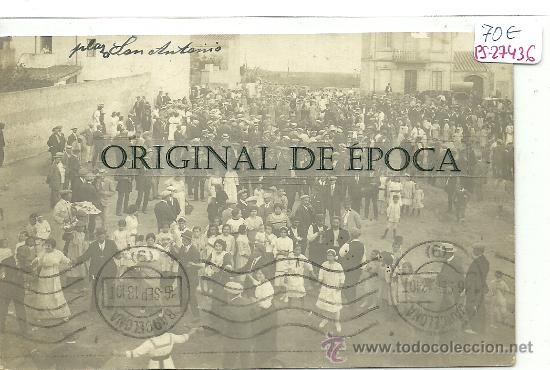 Postcards: (PS-27436)POSTAL FOTOGRAFICA DE PALAMOS???-SAN ANTONIO.SARDANES