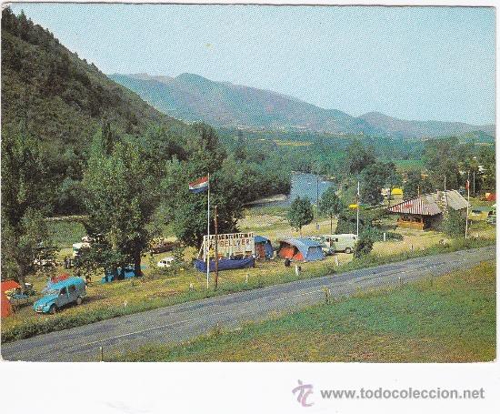 Postales: Pirineos Orientales Camping Internacional Bellver (sin circular)