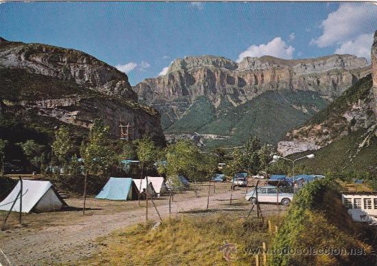 Postales: Torla Camping de Ordesa Huesca (sin circular) - Foto 1