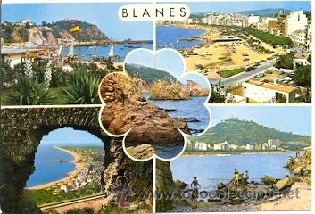 Postales: 7-esp1292. Postal Gerona. Blanes - Foto 1